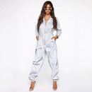 Creative Autumn New Arrival 3M Fabric Loose Pattern Casual Jumpsuits