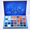 Hot Sale Blue Package Design 35 Colors Matte Pearlescent Waterproof Eyeshadow Palette