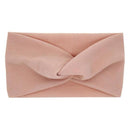 2020 Cute Solid Color Baby Turban Girls Cotton Twisted Knotted Headband Elastic Hairbands Children Head Wraps Hair Accessories AExp