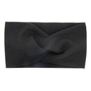 2020 Cute Solid Color Baby Turban Girls Cotton Twisted Knotted Headband Elastic Hairbands Children Head Wraps Hair Accessories AExp