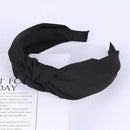 2020 Knot Pearls Headbands For Women Girls Handmade Wide Solid Silk Fabric Twist Hairband Bezel Hair Hoop Hair Accessories AExp