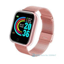 2020 Ladies Sport Bracelet Smart Watch Women Smartwatch Men Smartband Android IOS Waterproof Fitness Tracker Smart Clock Mens AExp