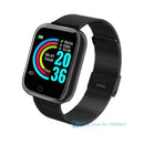 2020 Ladies Sport Bracelet Smart Watch Women Smartwatch Men Smartband Android IOS Waterproof Fitness Tracker Smart Clock Mens AExp