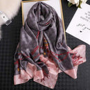 2020 Luxury Brand New Summer Women Silk Scarf Beach Hijab Shawls and Wraps Female Foulard Echarpe Designer Bandana Free shipping AExp