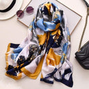 2020 Luxury Brand New Summer Women Silk Scarf Beach Hijab Shawls and Wraps Female Foulard Echarpe Designer Bandana Free shipping JadeMoghul Inc.