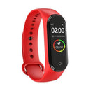 2020 M4 Smart Watch Fitness Bracelet Band Trcker Sport Pedometer Blood Pressure Heart Rate Smarthwatch For Women Men Wristbands AExp