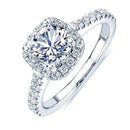 2020 Modern Fashion Women Ring Trend White AAA Crystal Zircon Engagement Design Rings for Women Wedding Jewelry Gift AExp