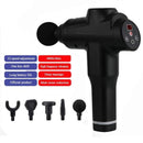 2020 New 7800r LCD Display Body Massage Gun Exercising Muscle Electric Massager for Body and Neck Vibrator Deep Slimming Shaping AExp