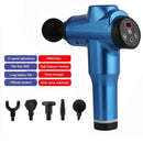 2020 New 7800r LCD Display Body Massage Gun Exercising Muscle Electric Massager for Body and Neck Vibrator Deep Slimming Shaping AExp