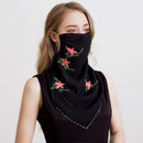 2020 new Bandana Chiffon scarf Women Brand Summer Wraps Floral fashion Neck Scarves AExp