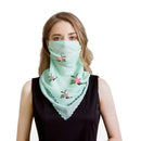 2020 new Bandana Chiffon scarf Women Brand Summer Wraps Floral fashion Neck Scarves AExp