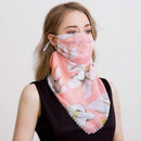 2020 new Bandana Chiffon scarf Women Brand Summer Wraps Floral fashion Neck Scarves AExp