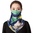 2020 new Bandana Chiffon scarf Women Brand Summer Wraps Floral fashion Neck Scarves AExp