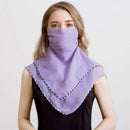 2020 new Bandana Chiffon scarf Women Brand Summer Wraps Floral fashion Neck Scarves AExp
