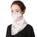 2020 new Bandana Chiffon scarf Women Brand Summer Wraps Floral fashion Neck Scarves AExp
