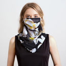 2020 new Bandana Chiffon scarf Women Brand Summer Wraps Floral fashion Neck Scarves AExp