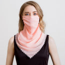 2020 new Bandana Chiffon scarf Women Brand Summer Wraps Floral fashion Neck Scarves JadeMoghul Inc.