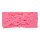 2020 New Braided Nylon Headbands Kids Girls Children Twisted Top Cross Knot Headwraps Elastic Soft Hairbands Hair Accessories AExp