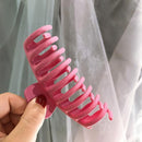 2020 New Claw Clip for Women Tough Black Plastic Hair Claw Large Size Hair Clamps Claw Clip Crab for Hair Accessories for Hair AExp