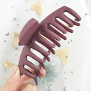 2020 New Claw Clip for Women Tough Black Plastic Hair Claw Large Size Hair Clamps Claw Clip Crab for Hair Accessories for Hair AExp