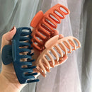 2020 New Claw Clip for Women Tough Black Plastic Hair Claw Large Size Hair Clamps Claw Clip Crab for Hair Accessories for Hair AExp