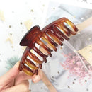 2020 New Claw Clip for Women Tough Black Plastic Hair Claw Large Size Hair Clamps Claw Clip Crab for Hair Accessories for Hair AExp