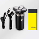 2020 New Electric Shaver Rechargeable Electric Beard Trimmer Shaving Machine for Men Beard Razor Wet-Dry Dual Use Washable AExp
