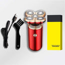 2020 New Electric Shaver Rechargeable Electric Beard Trimmer Shaving Machine for Men Beard Razor Wet-Dry Dual Use Washable AExp