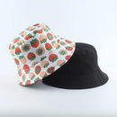 2020 New Fashion Reversible Black White Cow Print Bucket Hat Summer Sun Caps For Women Men Fisherman Hat AExp