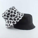 2020 New Fashion Reversible Black White Cow Print Bucket Hat Summer Sun Caps For Women Men Fisherman Hat AExp