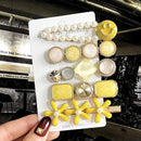 2020 New Women Girls Pearl Crystal Hairpins Side Clip Hair Jewelry Trendy Geometric Headwear Fashion Hair Accessories Barrettes AExp