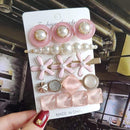 2020 New Women Girls Pearl Crystal Hairpins Side Clip Hair Jewelry Trendy Geometric Headwear Fashion Hair Accessories Barrettes AExp