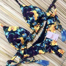 2020 Popular Womens Beachwear Sexy Bikini Set Hot Stamp Sport Swimwear Push-Up Padded Swimsuit Bodysuit Exquisite Bather Swimwea AExp