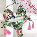 2020 Popular Womens Beachwear Sexy Bikini Set Hot Stamp Sport Swimwear Push-Up Padded Swimsuit Bodysuit Exquisite Bather Swimwea AExp