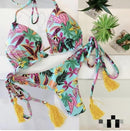 2020 Popular Womens Beachwear Sexy Bikini Set Hot Stamp Sport Swimwear Push-Up Padded Swimsuit Bodysuit Exquisite Bather Swimwea AExp