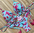 2020 Popular Womens Beachwear Sexy Bikini Set Hot Stamp Sport Swimwear Push-Up Padded Swimsuit Bodysuit Exquisite Bather Swimwea AExp