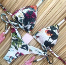 2020 Popular Womens Beachwear Sexy Bikini Set Hot Stamp Sport Swimwear Push-Up Padded Swimsuit Bodysuit Exquisite Bather Swimwea AExp