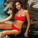 2020 Sexy Solid Color Bikini Women Swimwear Bandeau Biquini Swimsuit Female Bathing Suit Push Up Bikini Set Beachwear JadeMoghul Inc.
