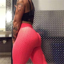 2020 Sexy Yoga Pants Fitness Sports Leggings Jacquard Sports Leggings Female Running Trousers High Waist Yoga Tight Sports Pants JadeMoghul Inc.