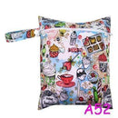 20*25CM Pororo single pocket wet bag, baby cloth diaper bag, waterproof reusable nappy bags, small size mummy dry bag wholesale-A52-JadeMoghul Inc.