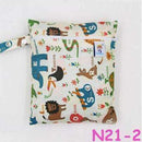 20*25CM Pororo single pocket wet bag, baby cloth diaper bag, waterproof reusable nappy bags, small size mummy dry bag wholesale-N212-JadeMoghul Inc.