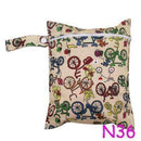 20*25CM Pororo single pocket wet bag, baby cloth diaper bag, waterproof reusable nappy bags, small size mummy dry bag wholesale-N36-JadeMoghul Inc.