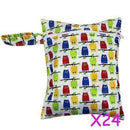 20*25CM Pororo single pocket wet bag, baby cloth diaper bag, waterproof reusable nappy bags, small size mummy dry bag wholesale-X24-JadeMoghul Inc.