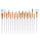 20Pcs Diamond Makeup Brushes Set Powder Foundation Blush Blending Eye shadow Lip Cosmetic Beauty Make Up Brush Pincel Maquiagem AExp