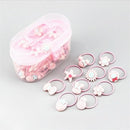 20Pcs/Lot Girls Hair Accessories Gift Box Elastic Hair Bands Flower Hair Clip Bows New Headband Hairband Cute Hairbands for Kids AExp