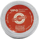 22-Gauge, 2-Conductor Alarm White Cable, 500ft Coil Pack (Solid)-Security Sensors, Alarms & Accessories-JadeMoghul Inc.