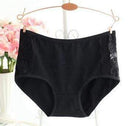 #224 Plus Size LeafMeiry Underwear Women Cotton Briefs Everyday Women Panties With Sexy Lace