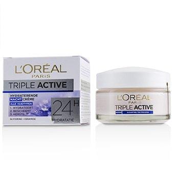 Skin Care Triple Active Hydrating Night Cream 24H Hydration - For All Skin Types - 50ml