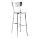 Bar Chairs - Bar Chair Stainless Steel - Polished Stainless Steel