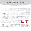 25mm 3D Logo Car Stickers For BMW Audi Honda Volkswagen Mercedes Skoda Ford Peugeot Toyota Opel Mazda Seat Volvo Subaru Sticker JadeMoghul Inc.